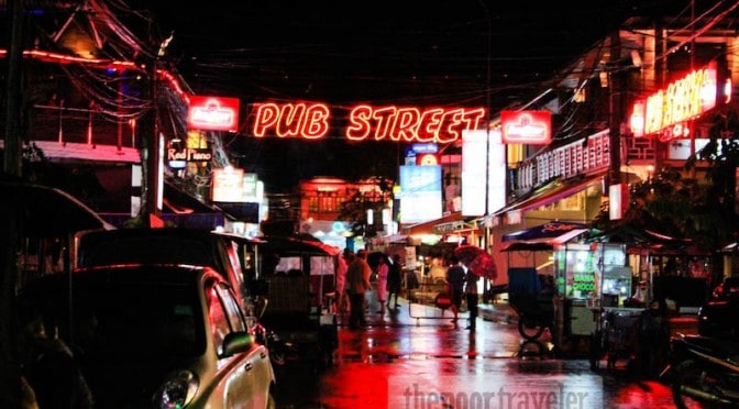 Pub Street And Angkor Night Market Siem Reap Cambodia The Poor Traveler