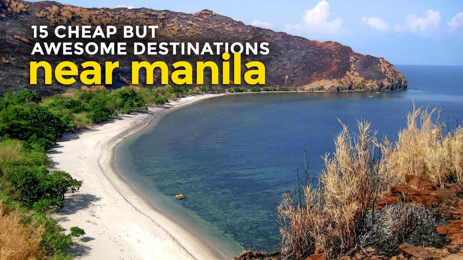 where to have vacation near manila