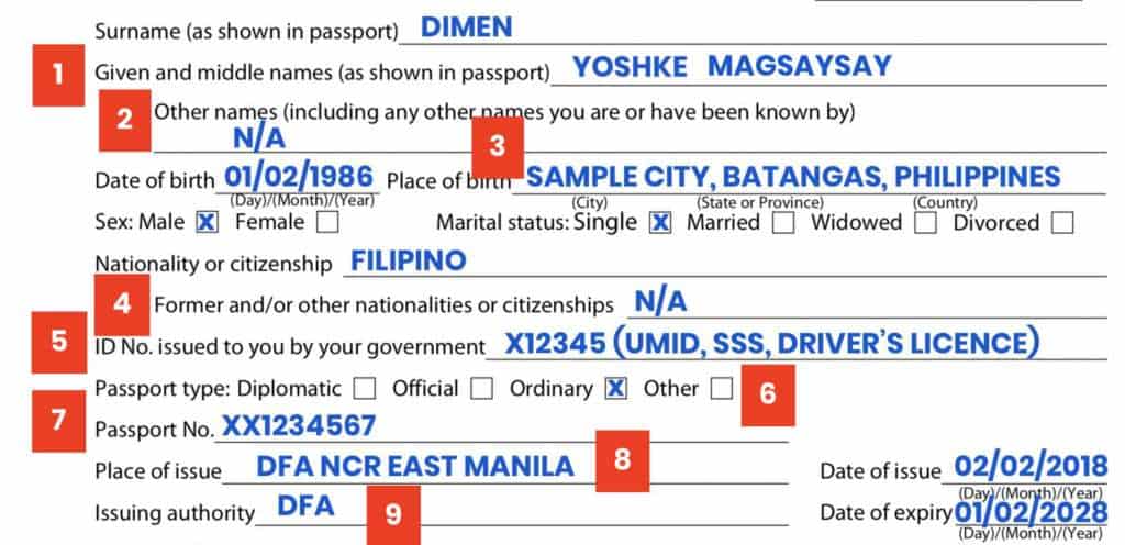 JAPAN VISA REQUIREMENTS Application For Tourists The Poor Traveler   Japan Visa Application Form 1 1024x496 