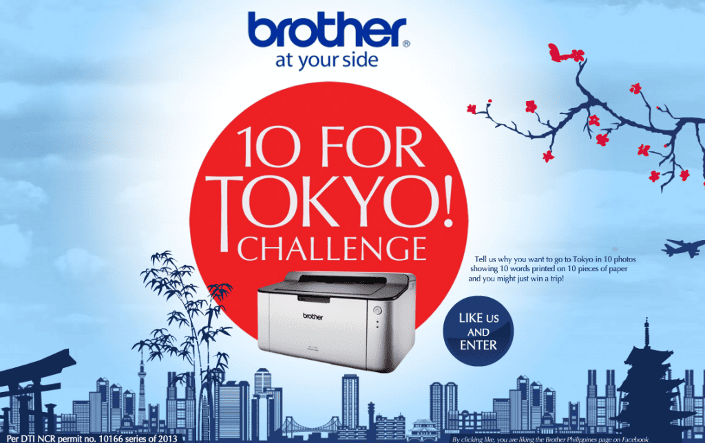 Win a Trip to Japan! Join the Brother '10 for Tokyo' Challenge! | The