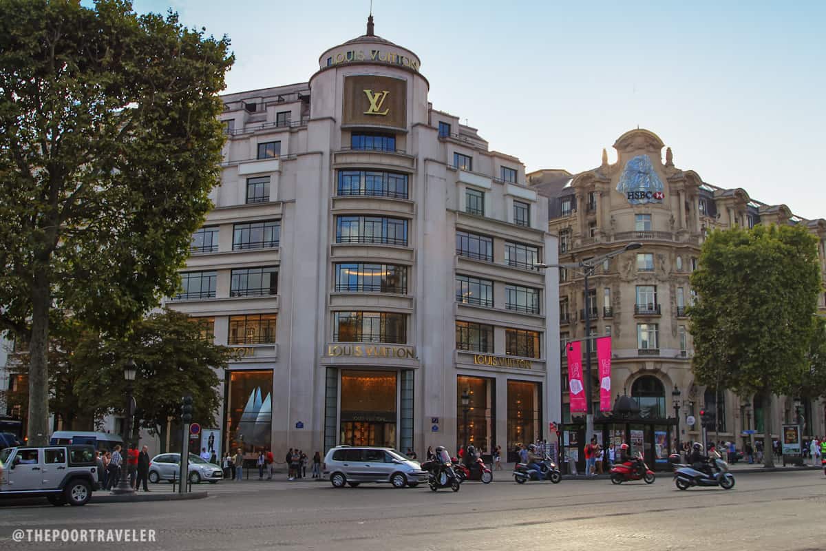 Flagship store of Louis Vuitton