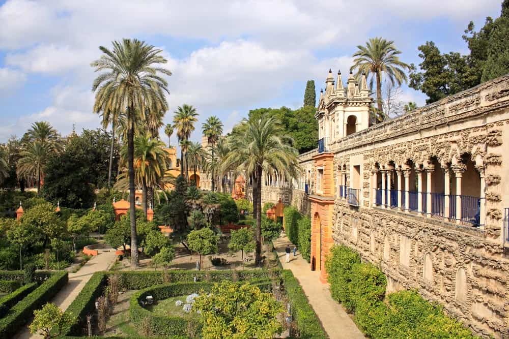 Alcázar of Seville in reality