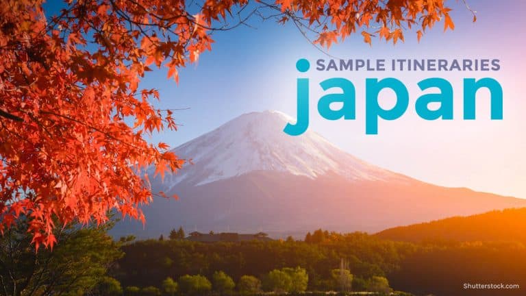 Sample JAPAN ITINERARIES with Estimated Budget: 4, 6, 7, 8, 15 Days ...