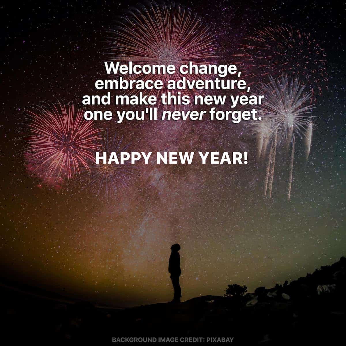 12 NEW YEAR QUOTES, WISHES & GREETINGS for Travelers The Poor