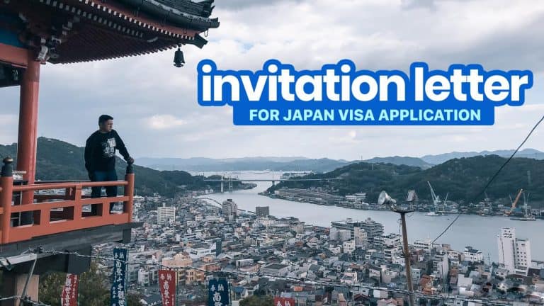 Sample INVITATION LETTER for JAPAN VISA Application 