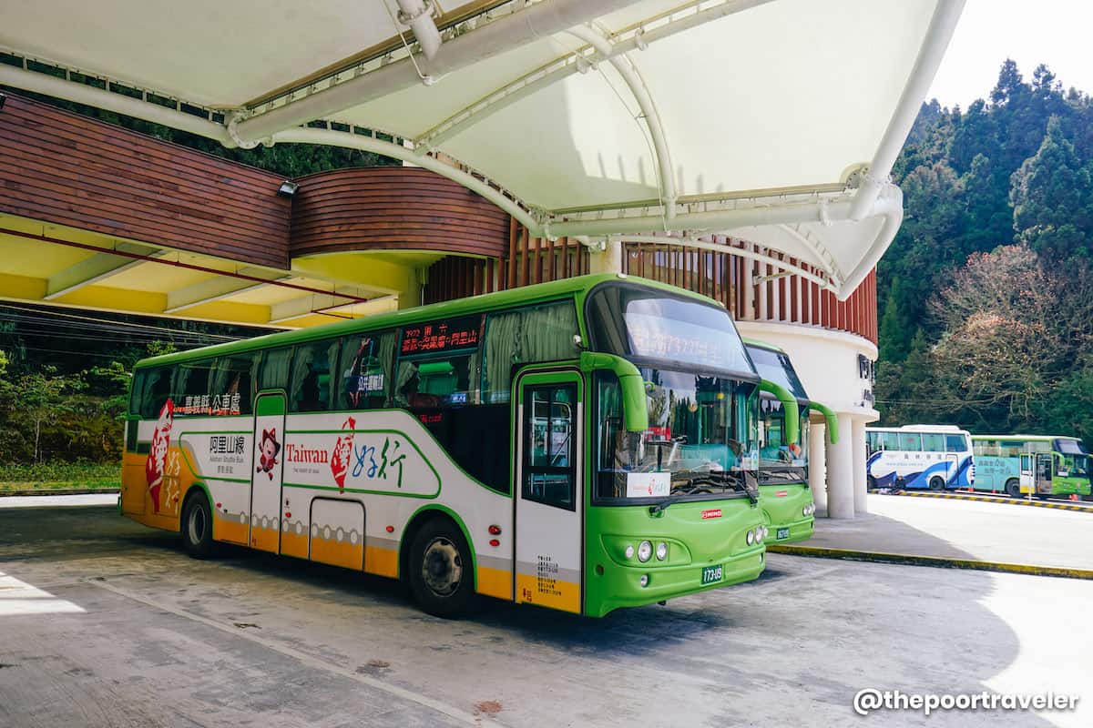 taiwan tourist shuttle bus 7322