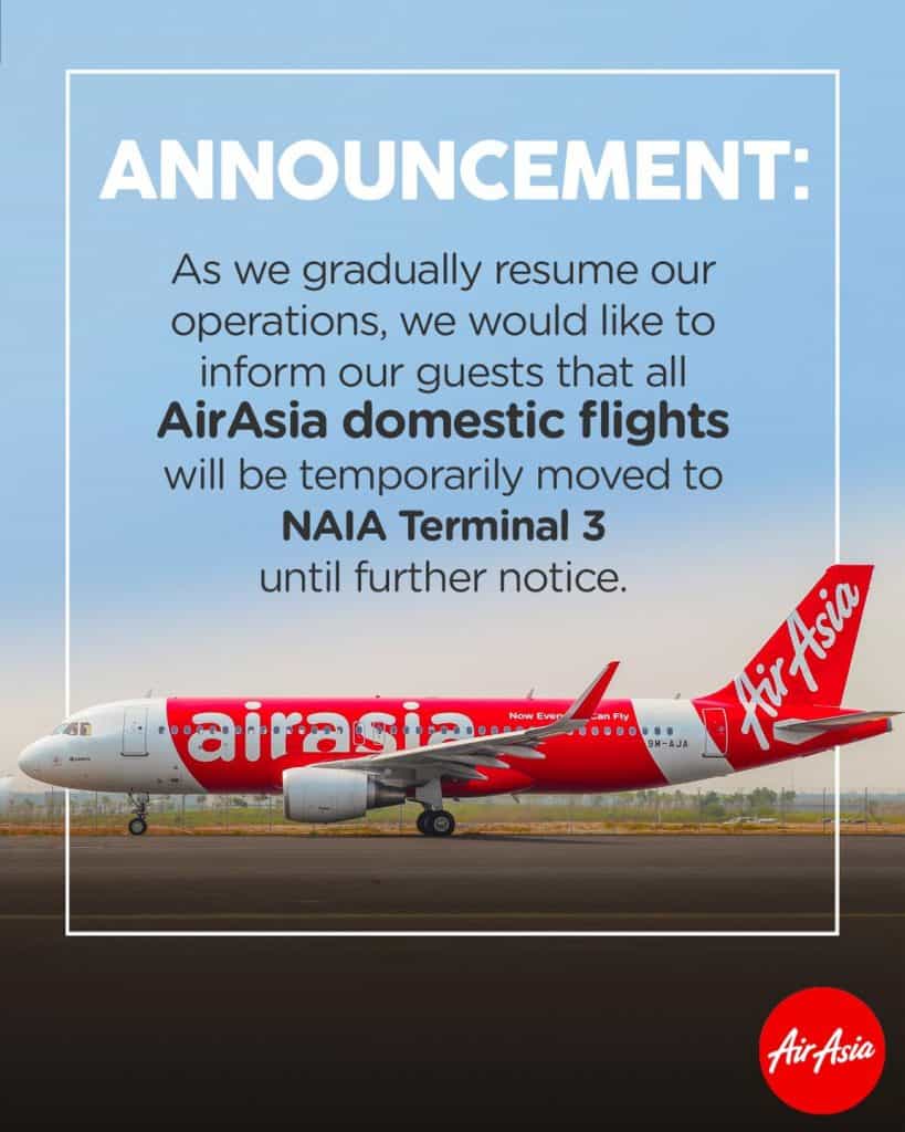 AIRASIA PHILIPPINES: List of Operational Flights for June 2020 | The ...