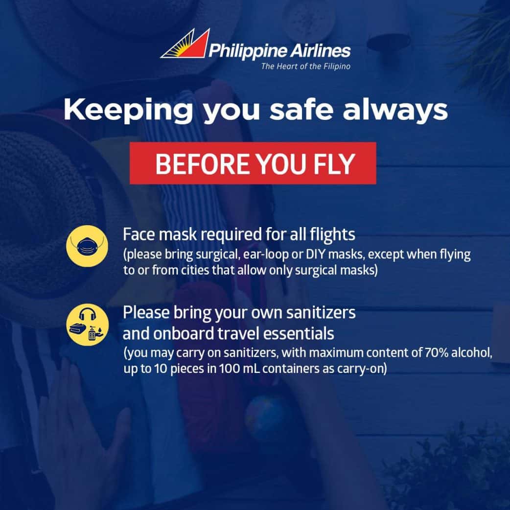 PHILIPPINE AIRLINES New Travel Guidelines Before, During & After