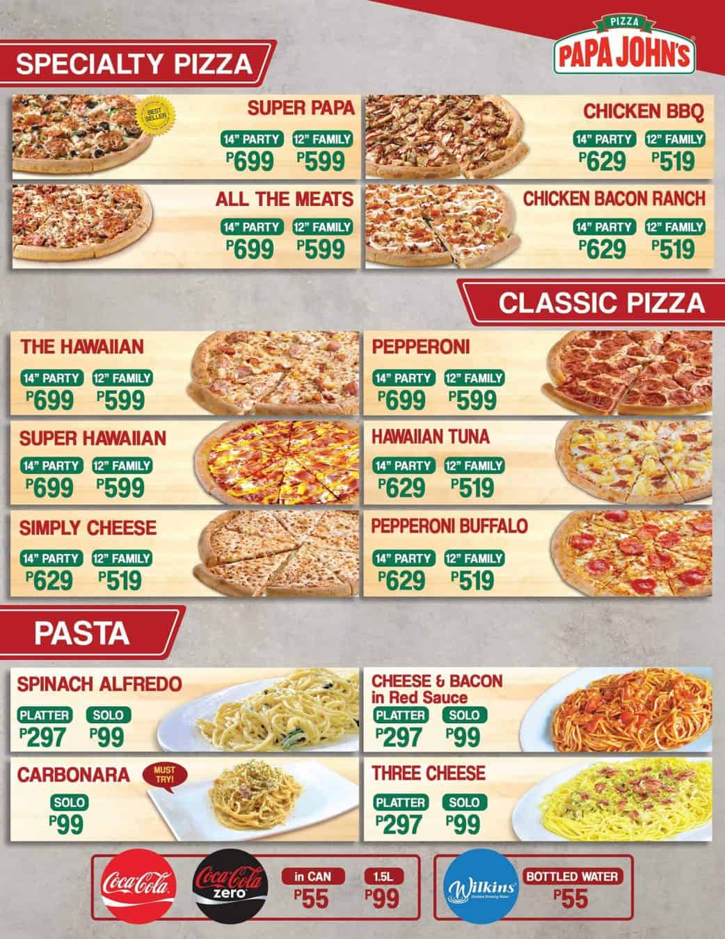 PIZZA DELIVERY Open Branches of Yellow Cab, Papa John's, Greenwich