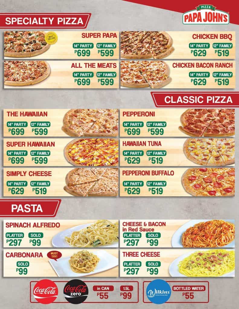 PIZZA DELIVERY: Open Branches of Yellow Cab, Papa John's, Greenwich ...