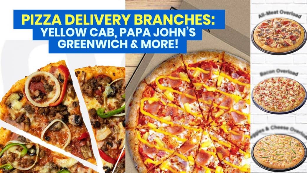 PIZZA DELIVERY: Open Branches of Yellow Cab, Papa John's, Greenwich ...