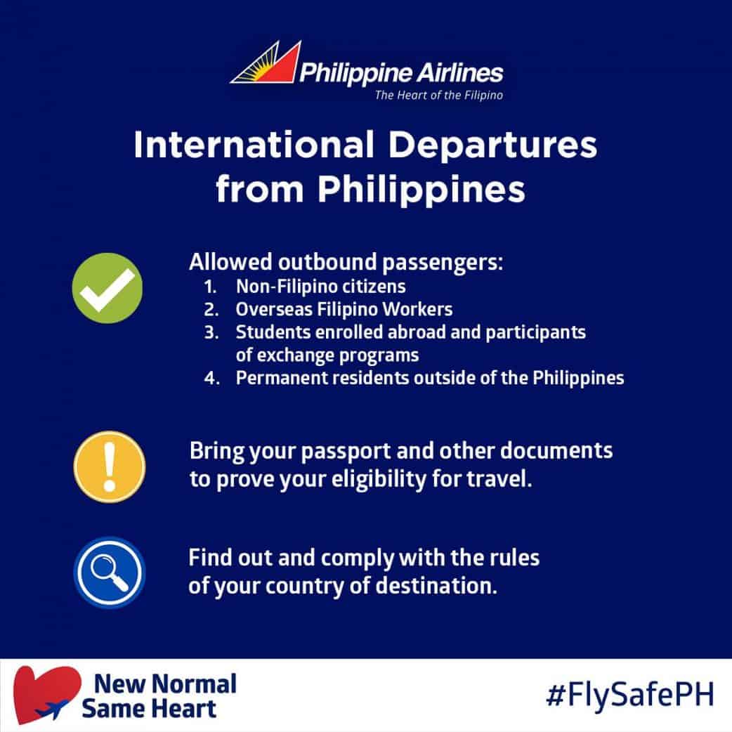PHILIPPINE AIRLINES Guidelines for International Departures and