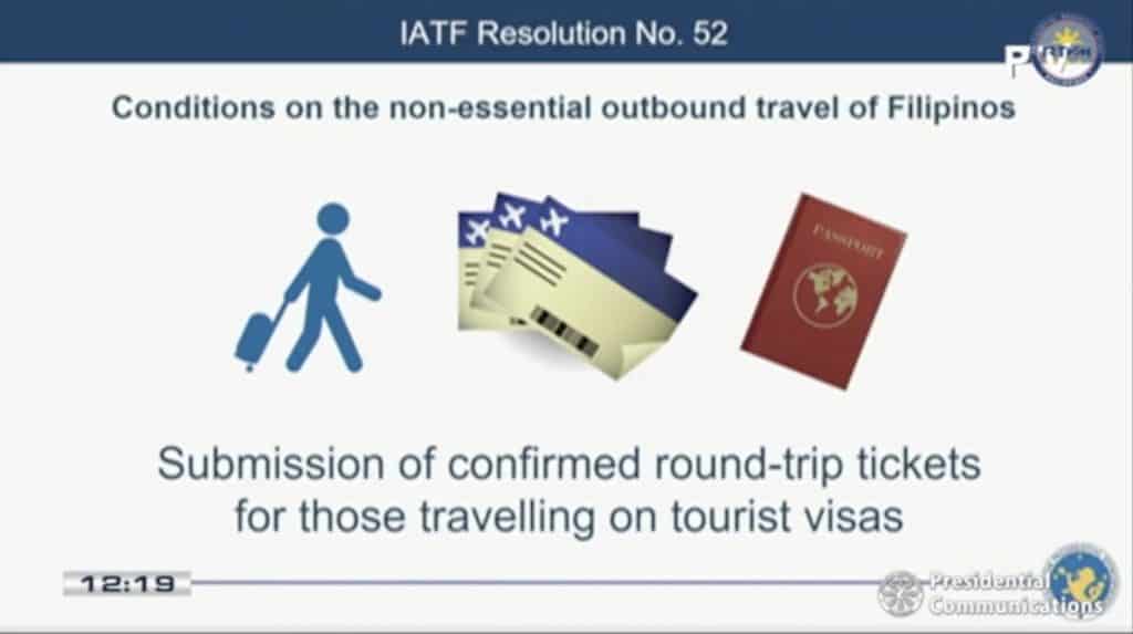 Requirements For Non-Essential International Travel For Filipinos | The ...