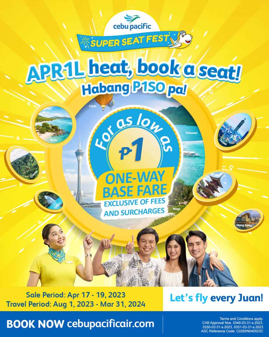 20232024 Cebu Pacific Promos & PISO SALE with Checklist of Coated