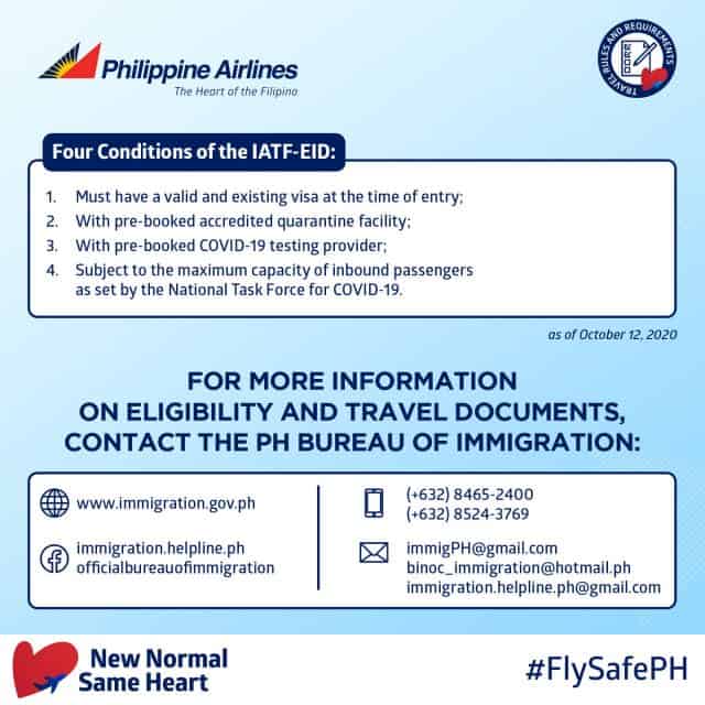 PHILIPPINE ENTRY REQUIREMENTS for FOREIGN NATIONALS / NONFILIPINO