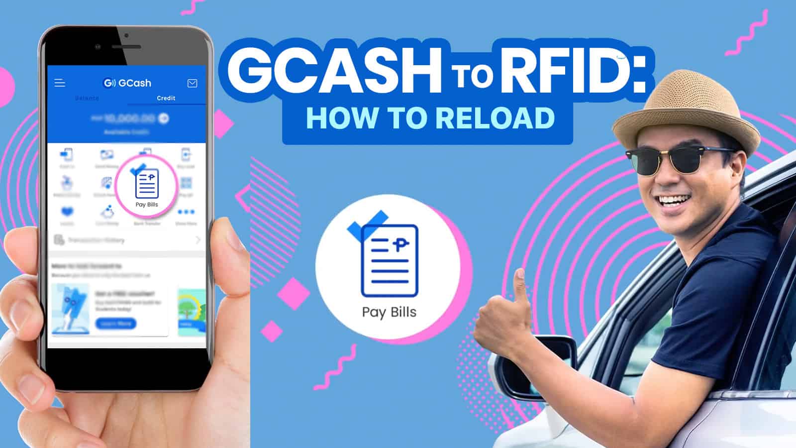 HOW TO RELOAD EASYTRIP & AUTOSWEEP RFID Using GCASH