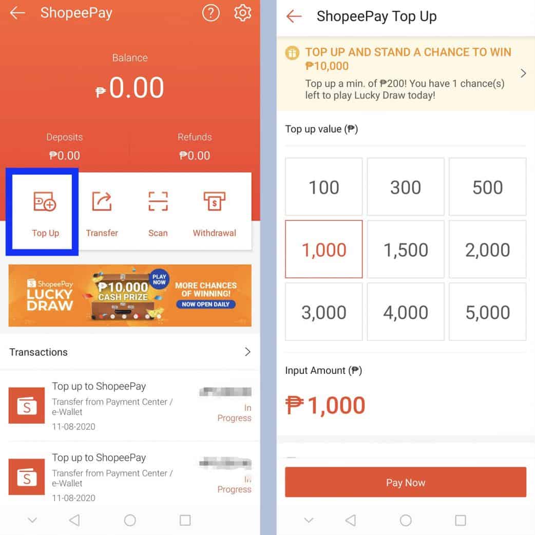 GCASH TO SHOPEEPAY: How to Top-up ShopeePay with GCash | The Poor ...