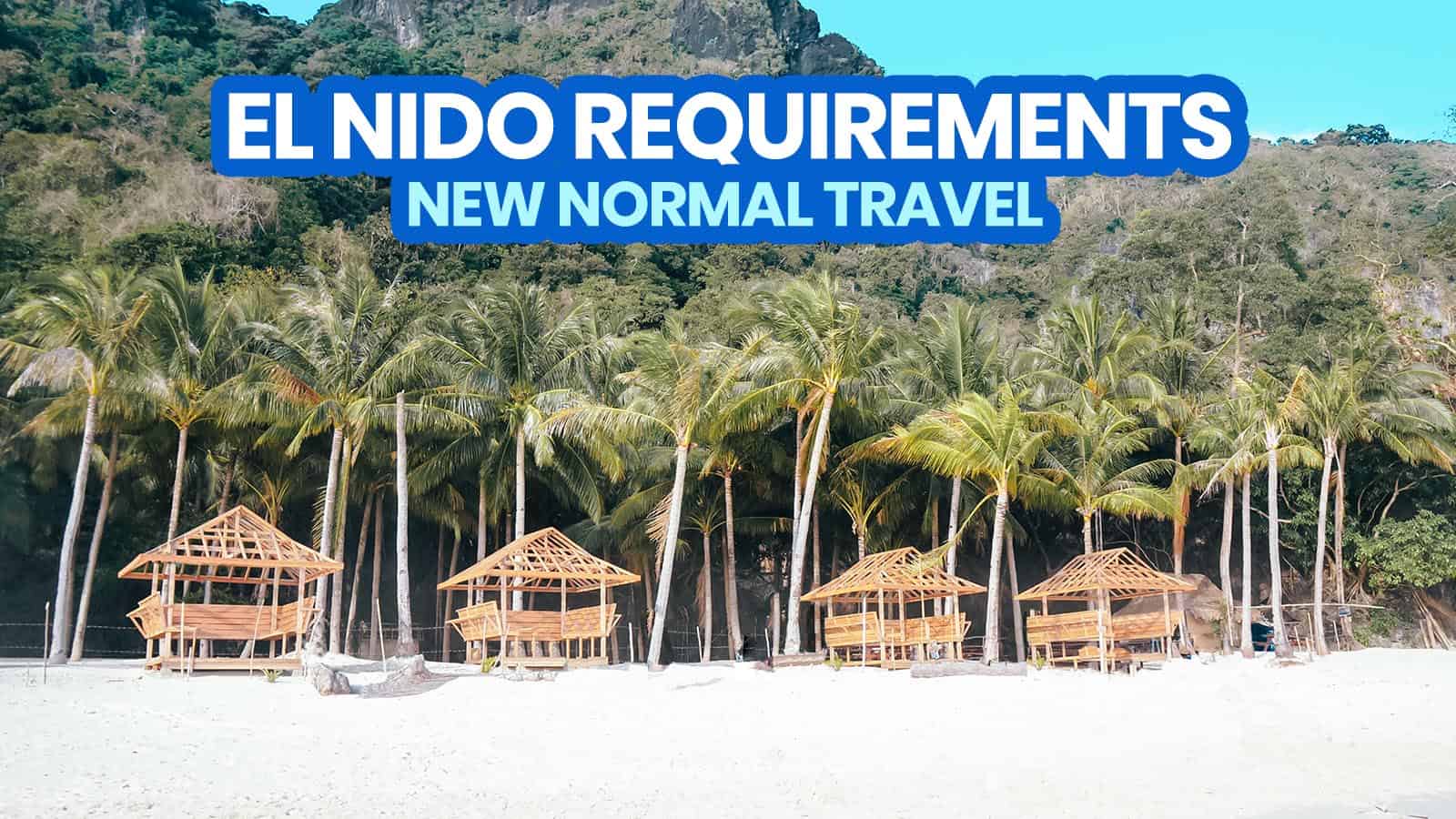 EL NIDO TRAVEL REQUIREMENTS & PROTOCOL (Palawan)