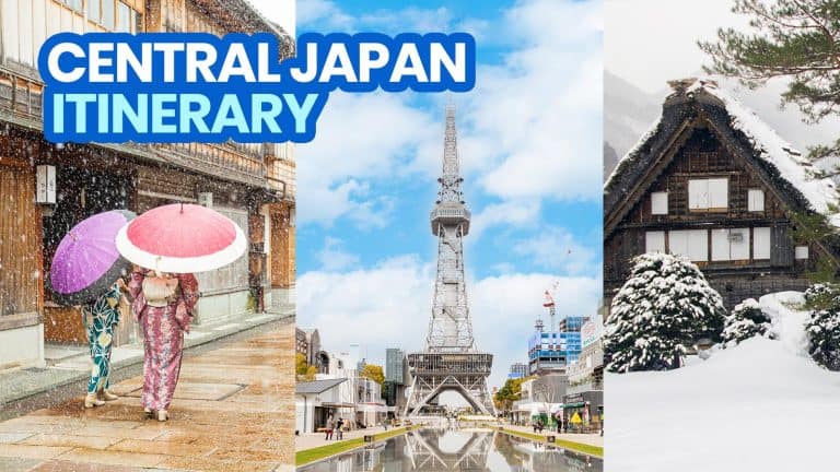 CENTRAL JAPAN ITINERARY: 5 Days in Nagoya, Shirakawago, Kanazawa & More ...