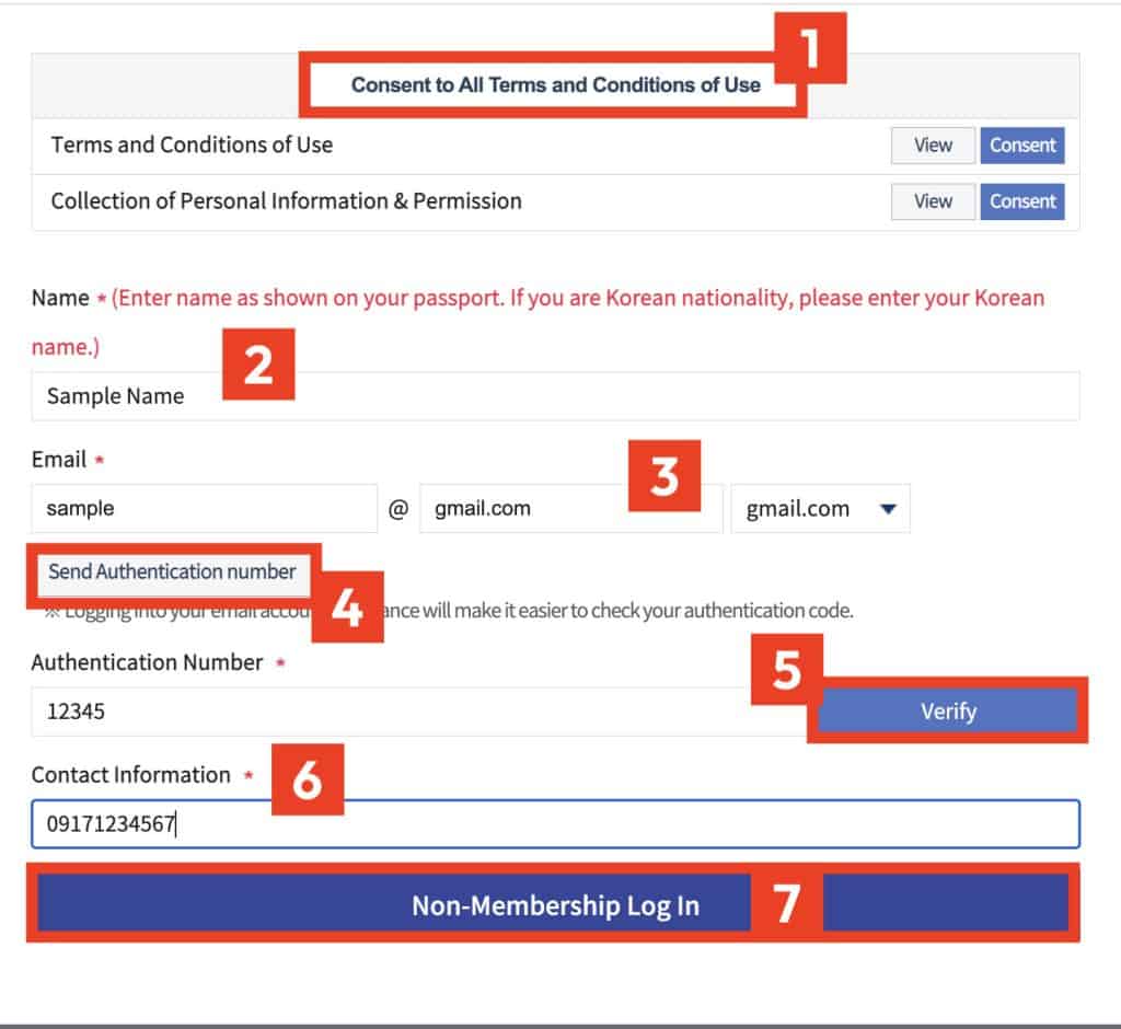 How To Schedule A KOREAN VISA APPLICATION Appointment Korean Embassy   Korean Embassy Appointment Website 1024x940 