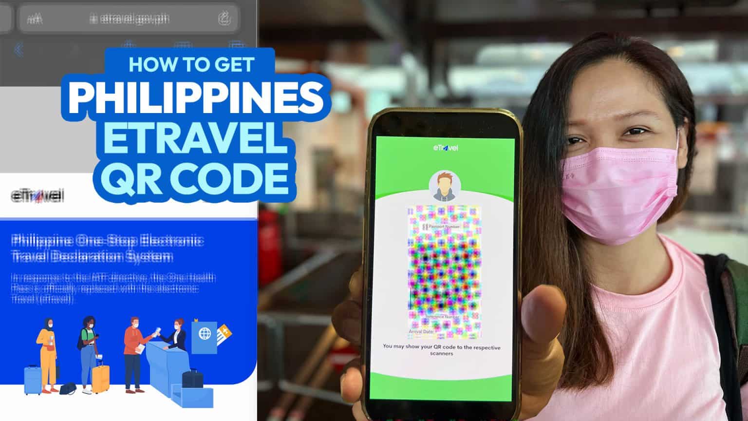 Traveling To The Philippines How To Get ETRAVEL QR CODE Online   ETravel QR Code 1536x864 