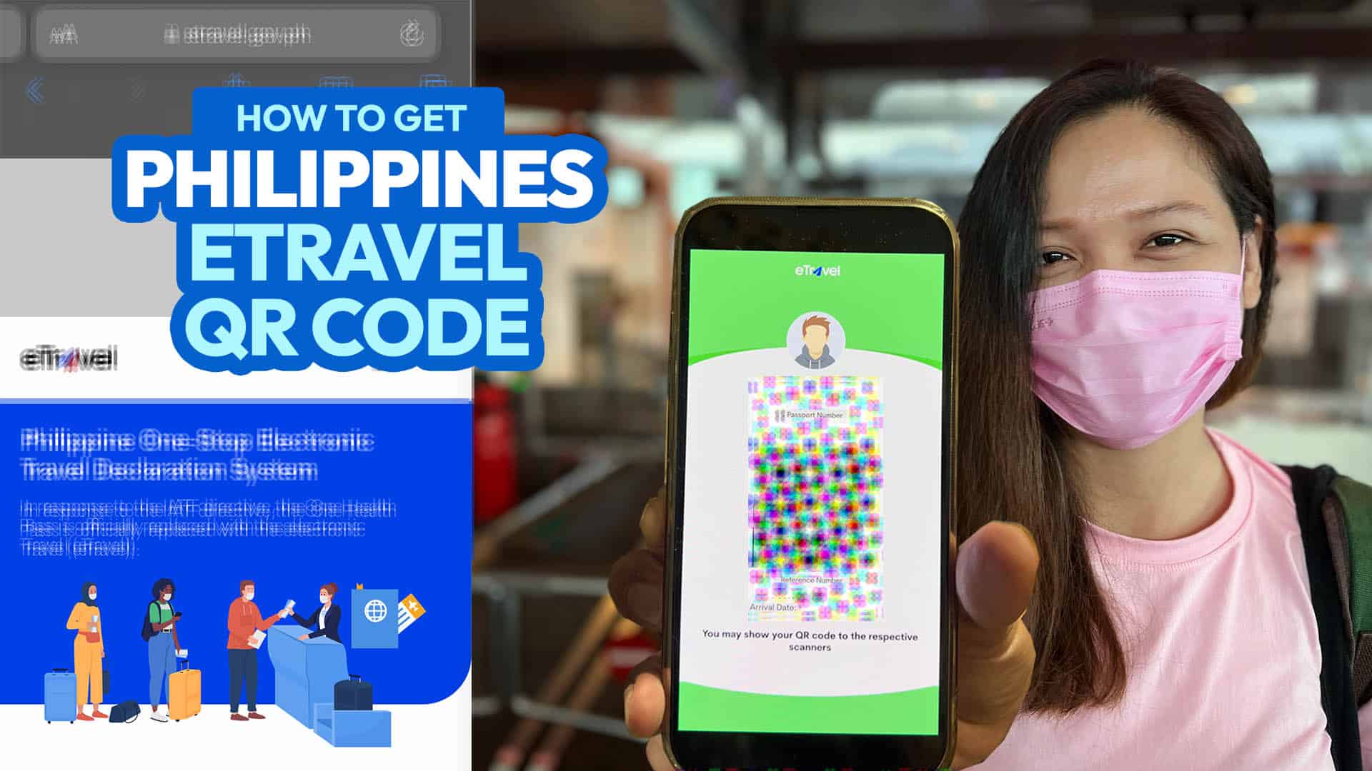 Traveling To The Philippines How To Get ETRAVEL QR CODE Online 