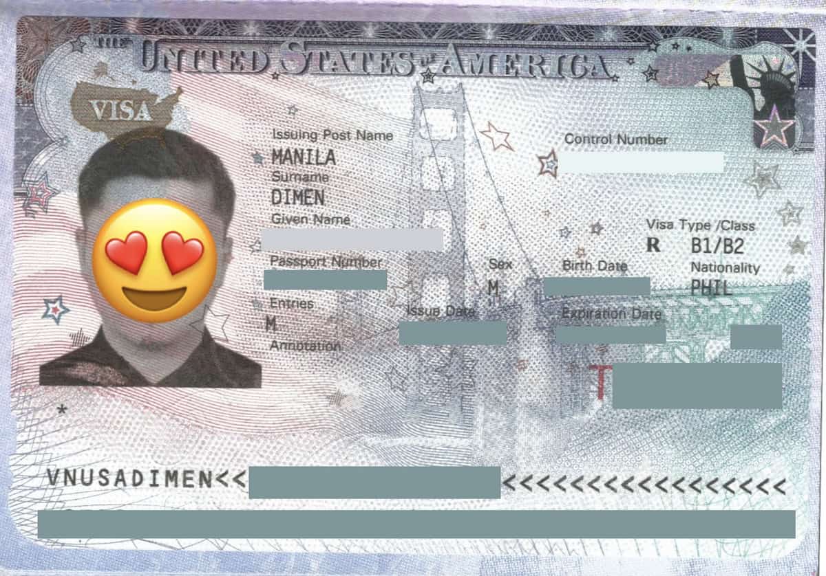 US Visa B1/B2