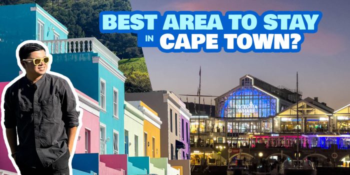 Where to Stay in CAPE TOWN • City Center vs V&A Waterfront vs Stellenbosch