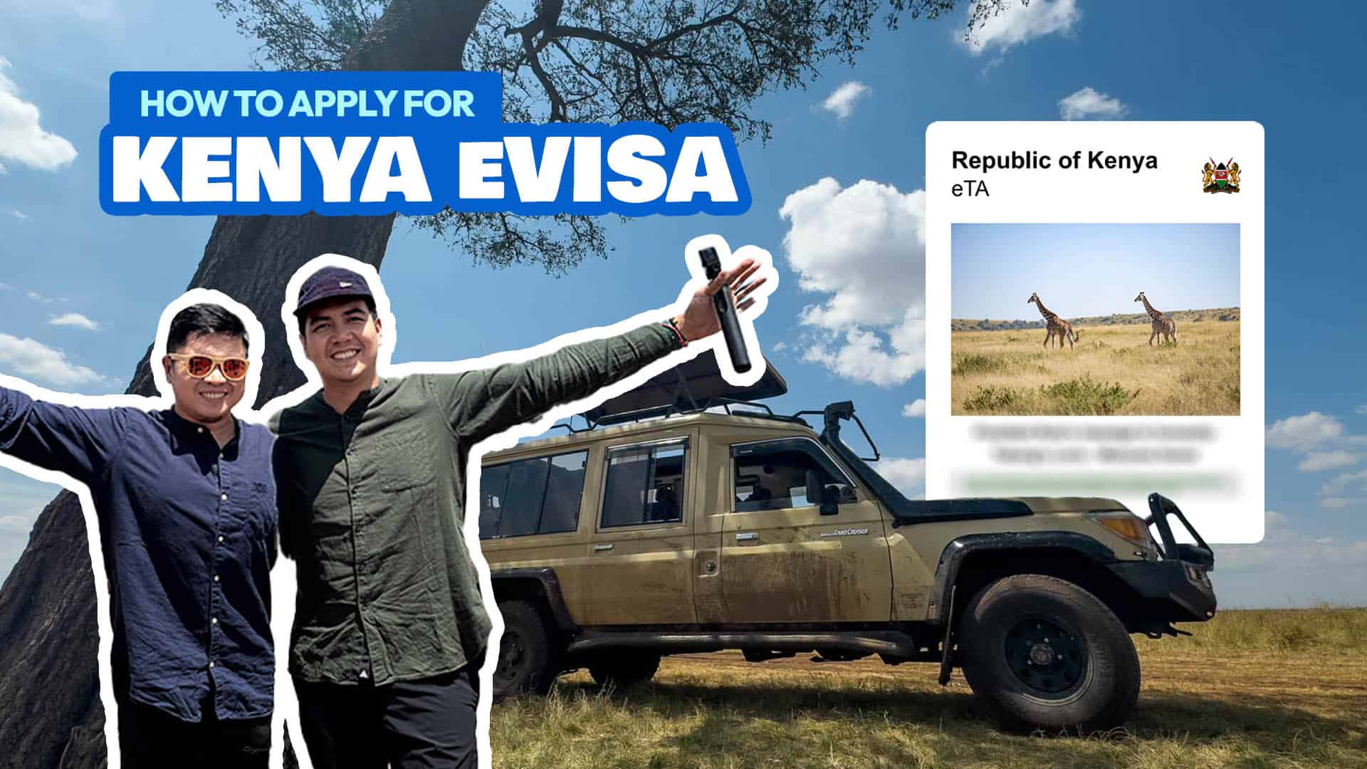 How to Apply for KENYA eVISA or ETA Online • Requirements + Process for Filipino Tourists