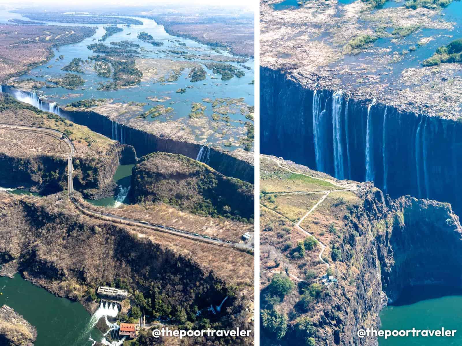 Victoria Falls Aerial View