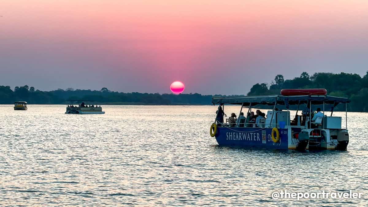 Zambezi River Sunset Cruise Zimbabwe