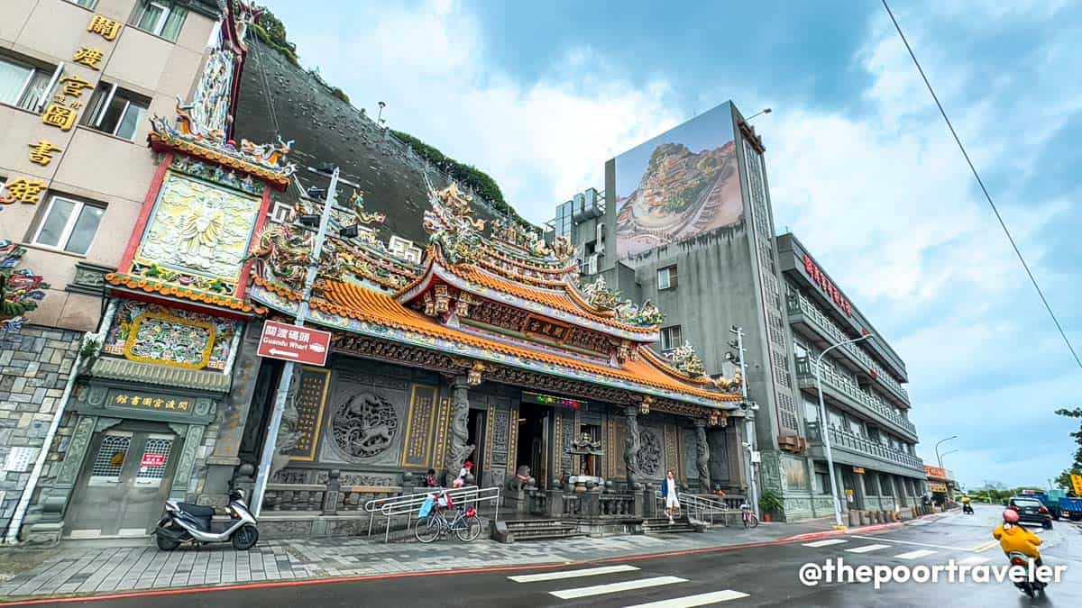 Guandu Temple Facade Taipei