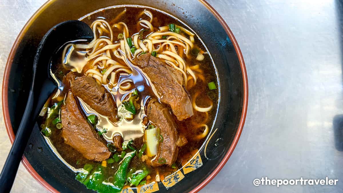 Su Jia Beef Brisket Bowl Noodle Soup Taipei