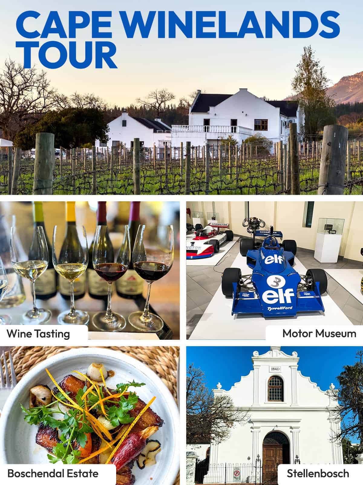 Cape Winelands Tour South Africa