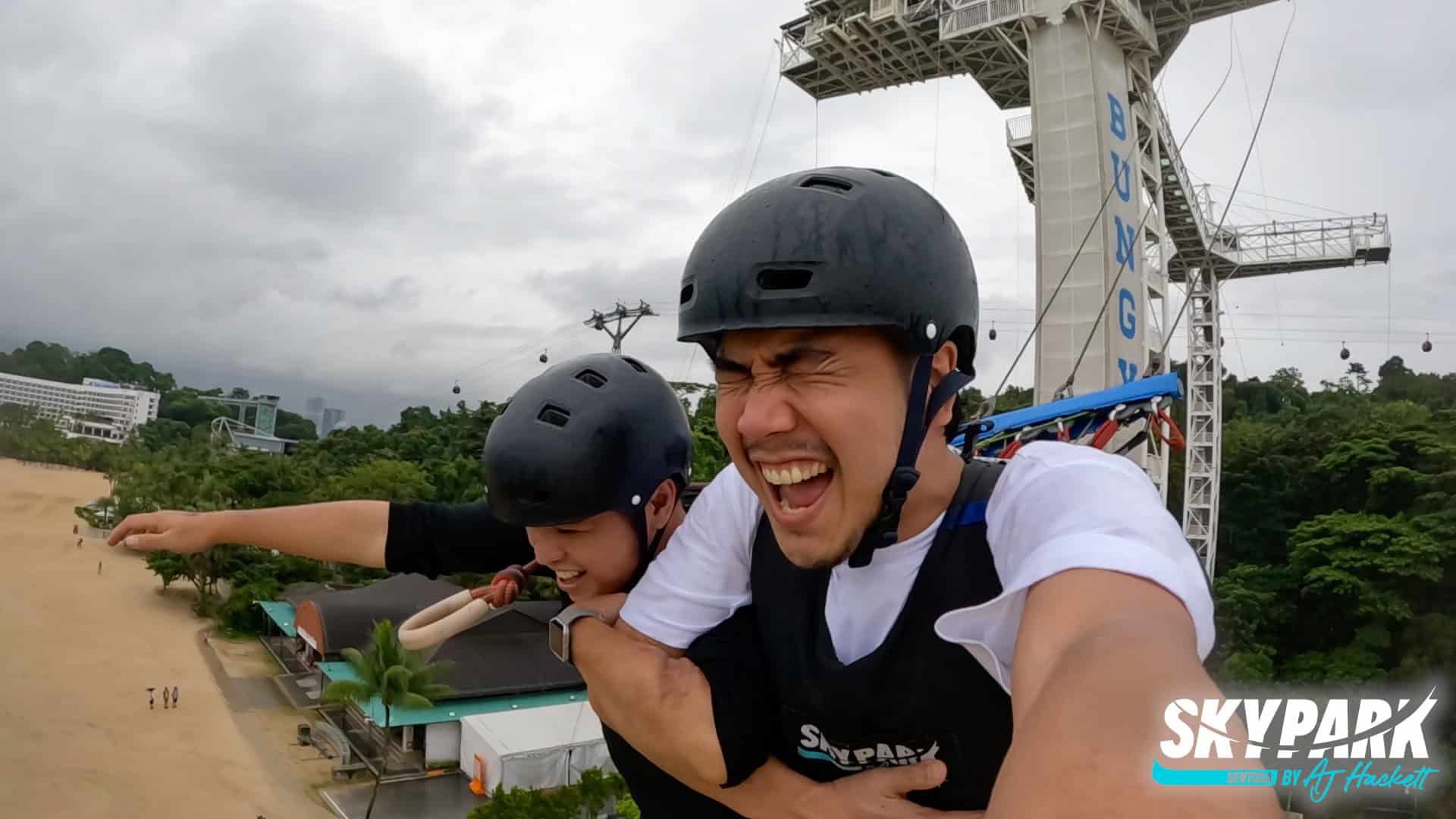 Sentosa Skypark Giant Swing Tandem